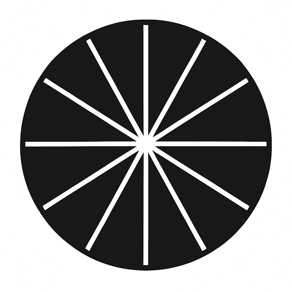 Çizgili Disk Seti - Astigmat Testi
