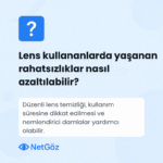 Lens kullananlar için önerileri içeren bilgi görseli